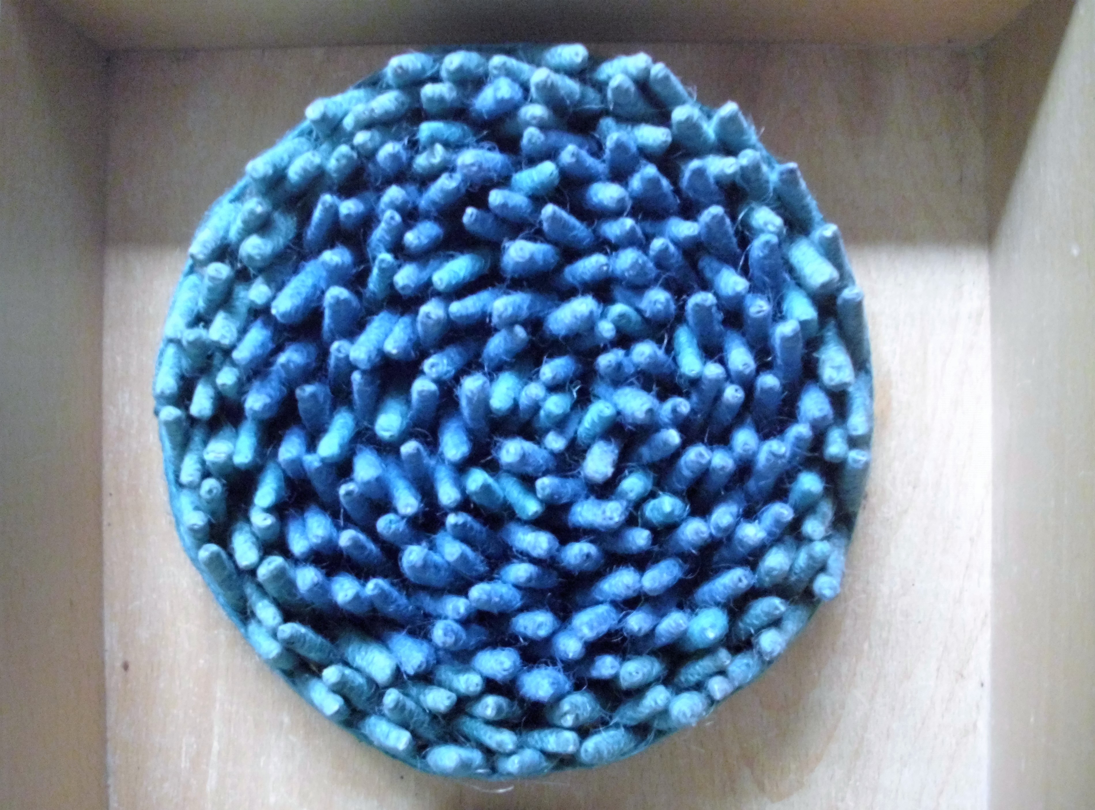 "1,2", Jutefaden, Holzkeile, Durchmesser (Kreis) 20cm