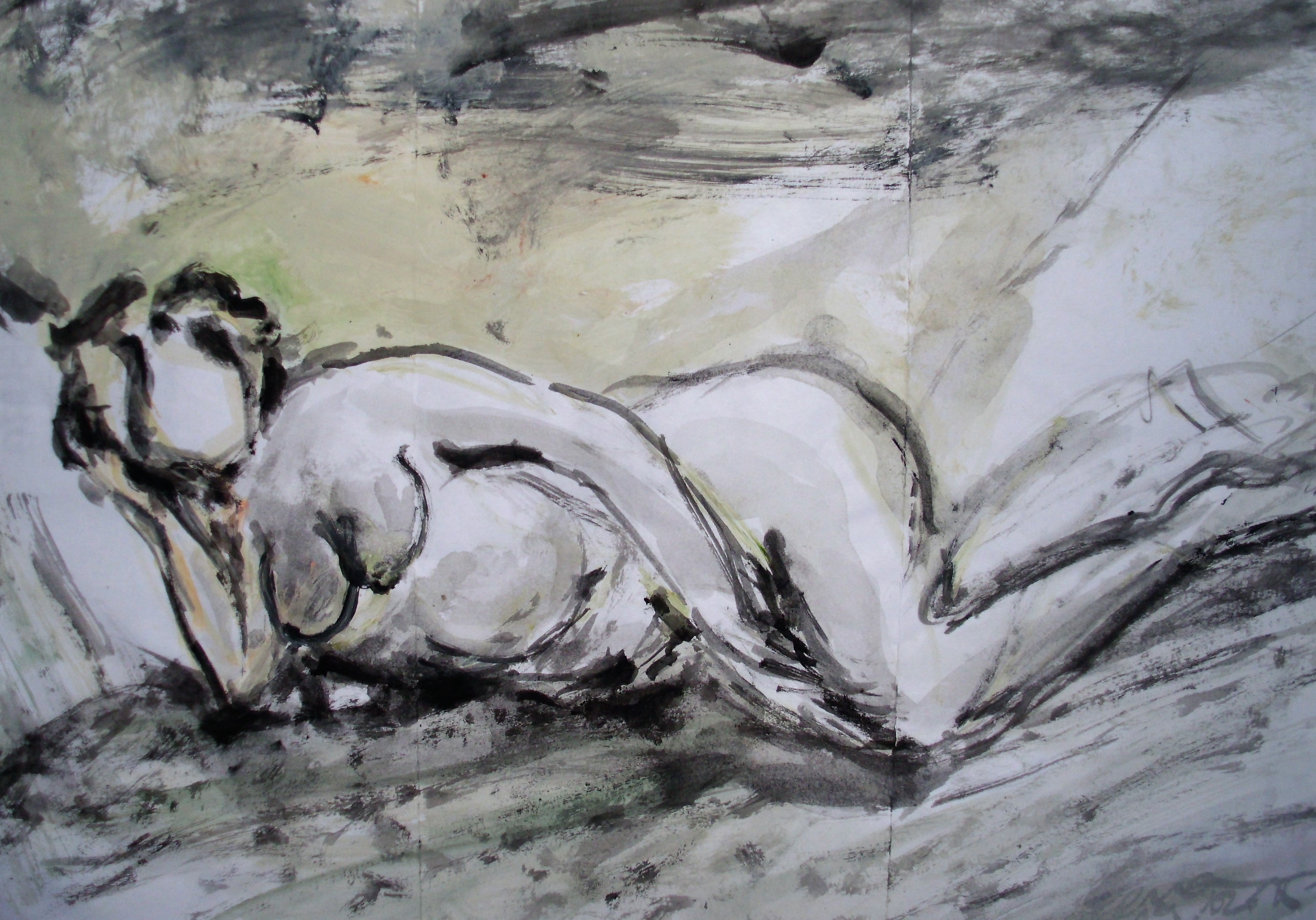 Acryl/Papier, 30x20, 2015