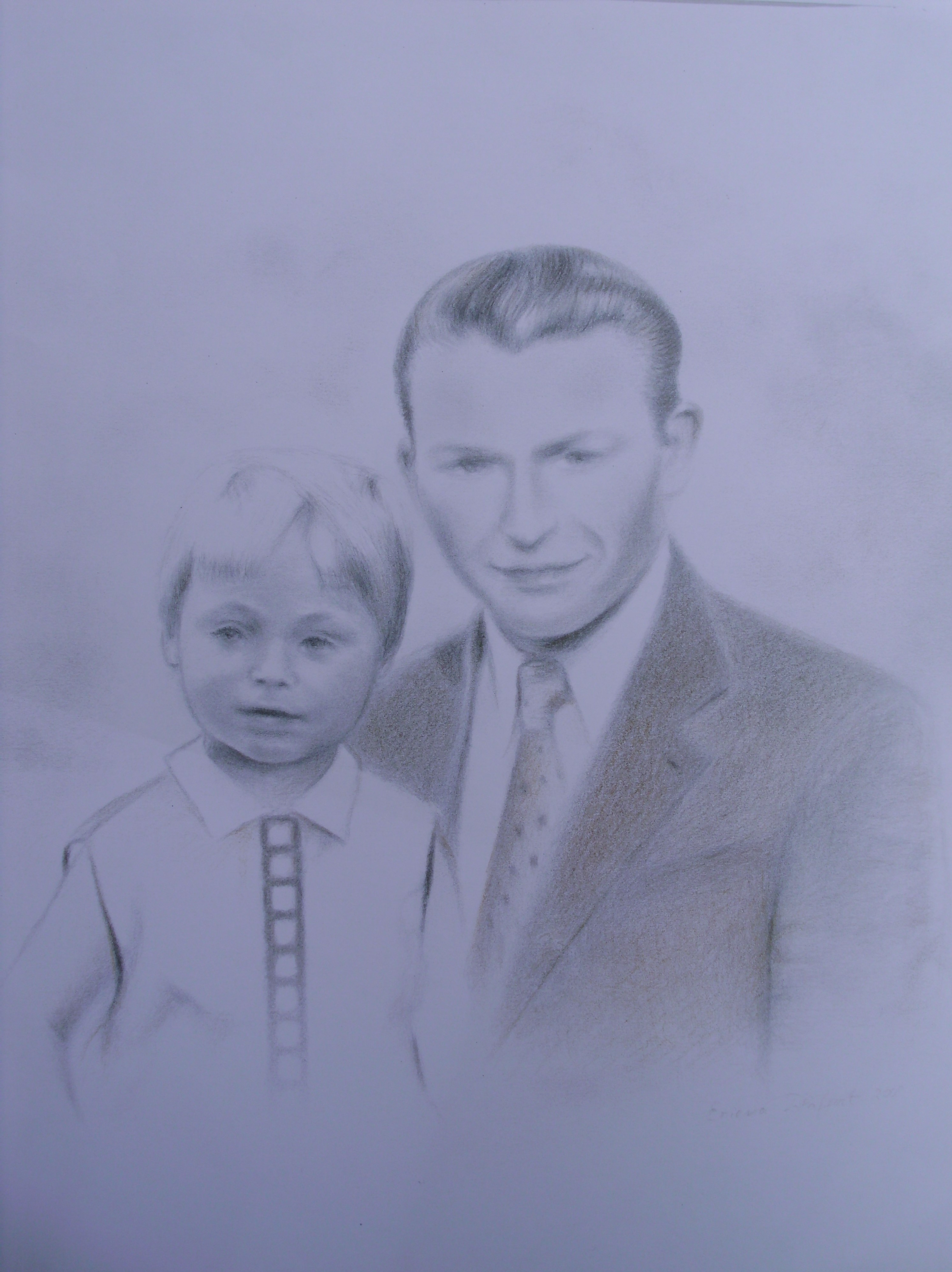 Blei- Buntstift, 30x40, 2008