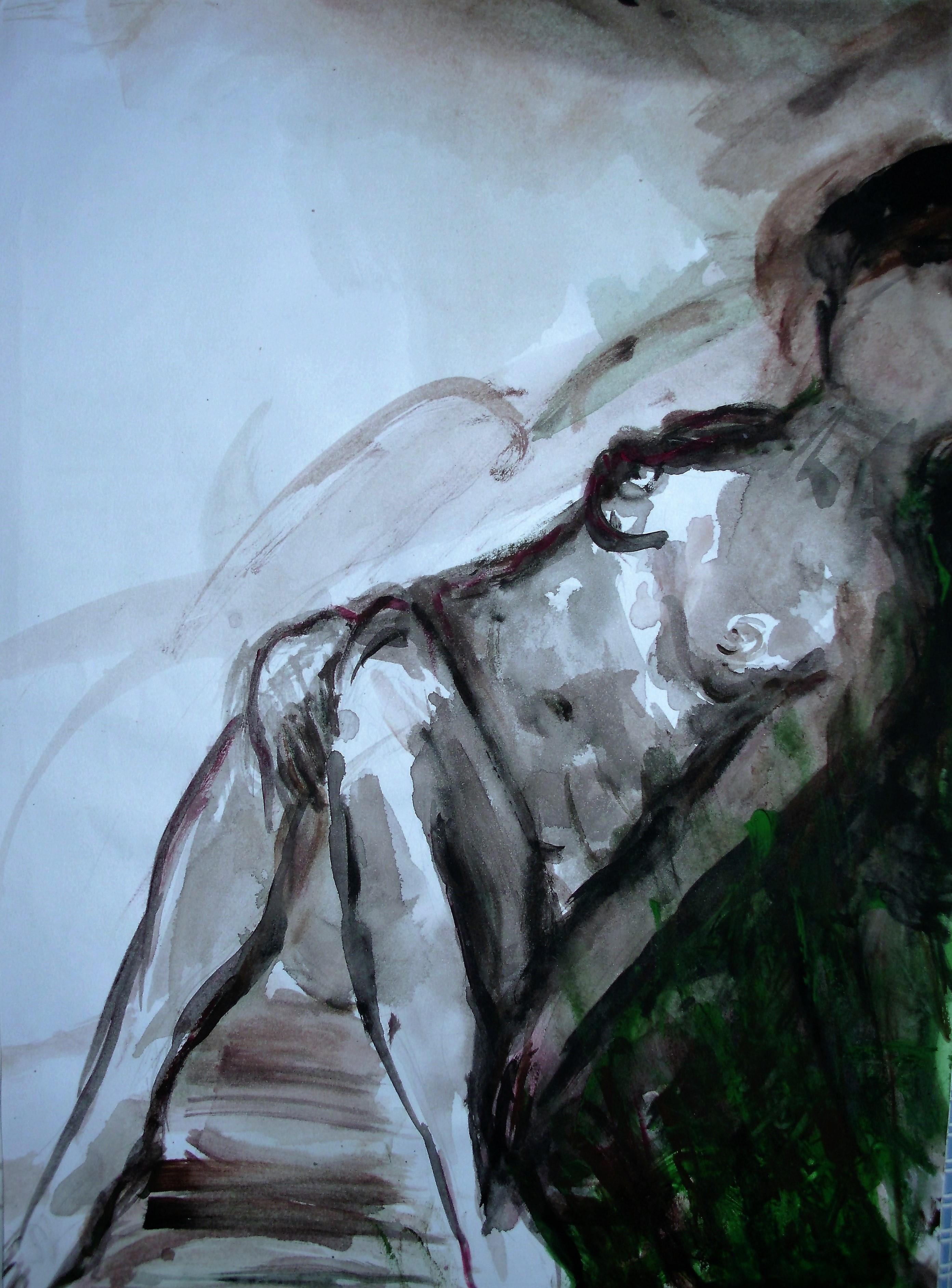 Acryl/Papier, 20x30, 2015